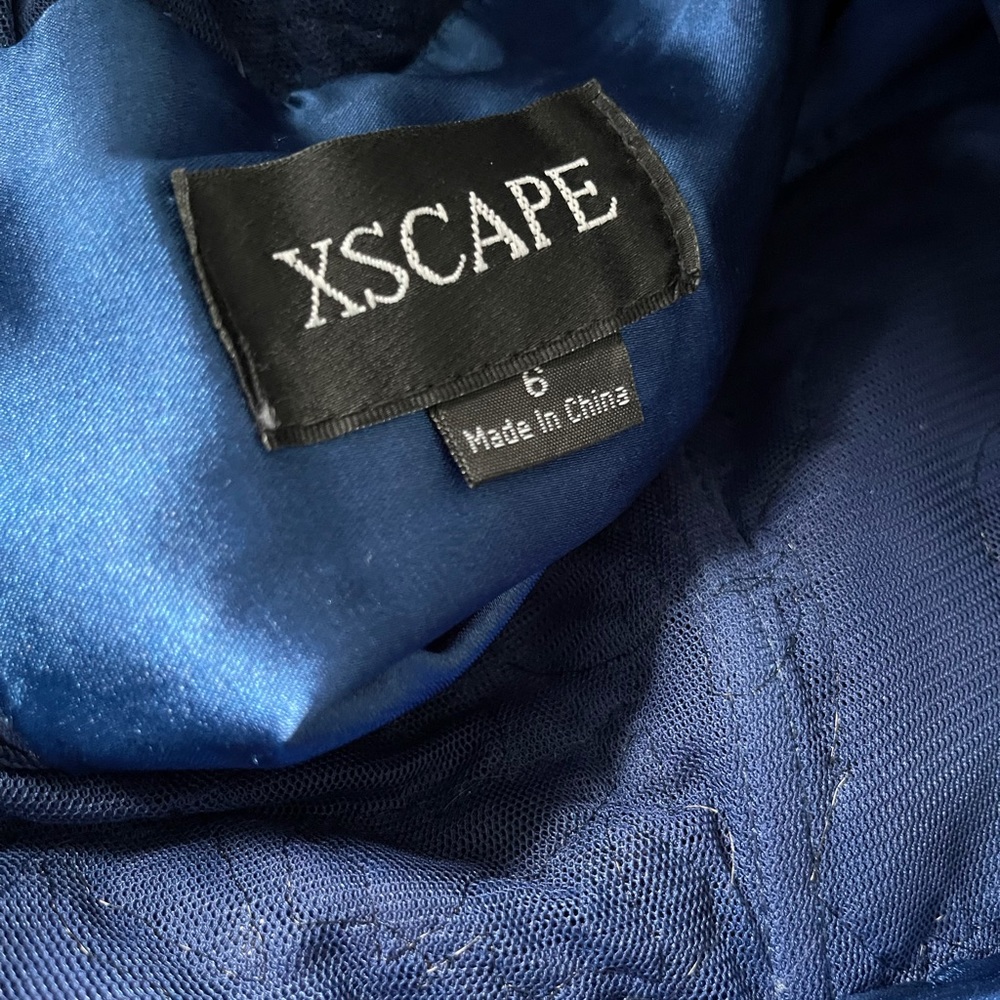 Xscape Chiffon Ballgown - Picture 9 of 12